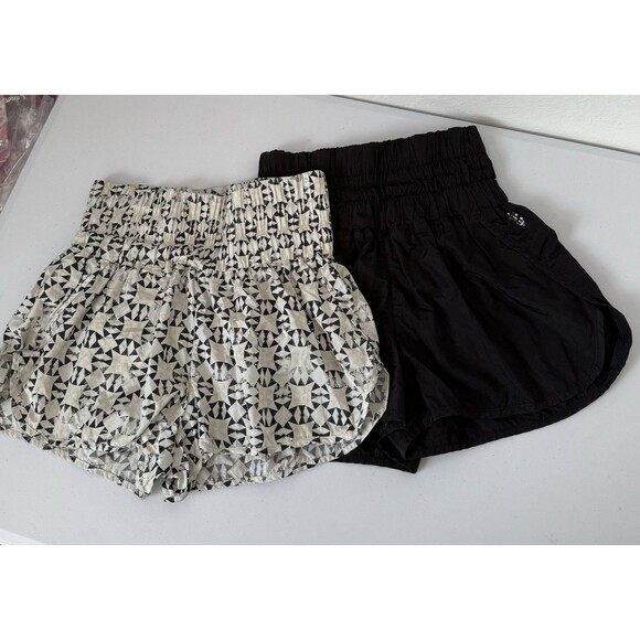 Free People Pants - Bundle Of 2 Free People Movement The Way Home Perfect Shorts Nylon Size Small